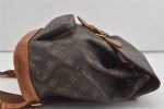 Authentic Louis Vuitton Monogram Montsouris MM Backpack M51136 LV 1663I For Cheap