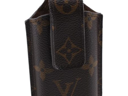 Authentic Louis Vuitton Monogram Etui Telephone Japon Phone Case M63050 LV 4271E For Sale