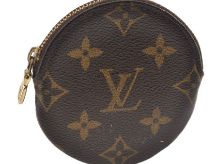 Authentic Louis Vuitton Monogram Porte Monnaie Rond Coin Purse M61926 LV 7078F Cheap