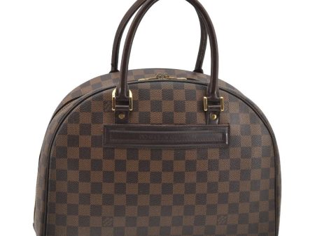 Authentic Louis Vuitton Damier Nolita Hand Boston Bag N41455 LV 1875I Hot on Sale