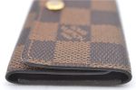 Authentic Louis Vuitton Damier Multicles 4 Key Case Holder N62631 LV J4392 Online now