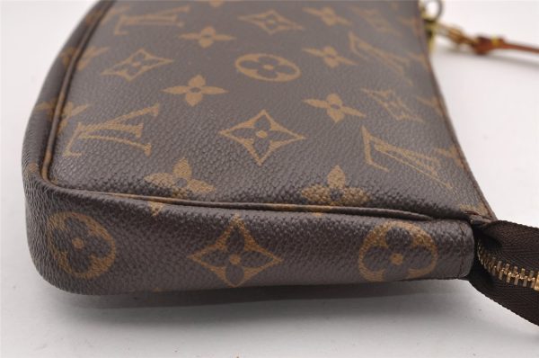 Authentic Louis Vuitton Monogram Pochette Accessoires Pouch M51980 LV 0859I Supply