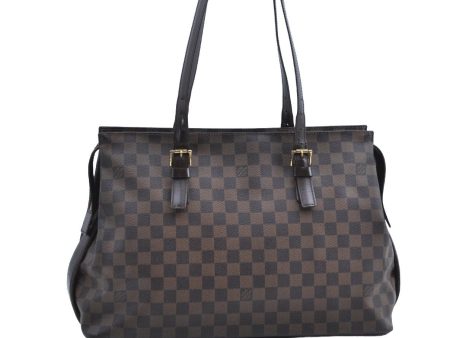 Authentic Louis Vuitton Damier Chelsea Shoulder Tote Bag N51119 LV K4065 Online