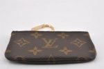 Authentic Louis Vuitton Monogram Pochette Cles Coin Purse Case M62650 LV K4905 Online