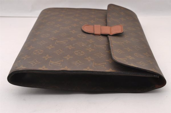 Authentic Louis Vuitton Monogram Poche Ministre Document Case Old Model LV 2507I Online Sale