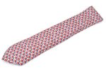 Authentic HERMES Tie Necktie Dots Pattern Silk Multicolor Red Ivory Box J6755 Online Sale