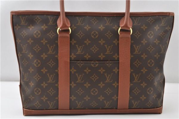 Auth Louis Vuitton Monogram Sac Weekend PM Vintage Tote Hand Bag M42425 LV 0206G Online