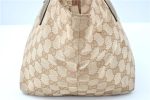 Auth GUCCI Sherry Line Shoulder Tote Bag GG Canvas Leather 131228 Beige J6414 Discount