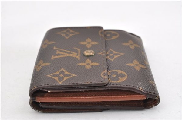 Authentic Louis Vuitton Monogram M61652 Porte Monnaie Billet Carte Credit 1904G Online Sale