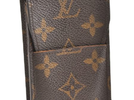 Authentic Louis Vuitton Monogram Etui Cigarette Case M63024 LV 2018G Online now