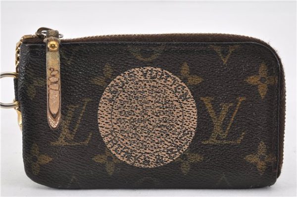 Authentic Louis Vuitton Monogram Pochette Cles Complice M58025 Coin Purse 1922G Cheap