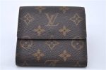 Authentic Louis Vuitton Monogram M61652 Porte Monnaie Billet Carte Credit 3145F Online Hot Sale