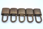 Authentic Louis Vuitton Padlock Gold 10Set LV J8959 Online Sale