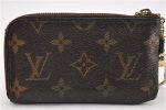 Authentic Louis Vuitton Monogram Pochette Cles Complice M58025 Coin Purse 1922G Cheap