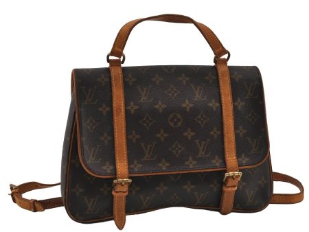 Auth Louis Vuitton Monogram Marelle Sac A Dos Backpack Hand Bag M51158 LV 2084I For Sale