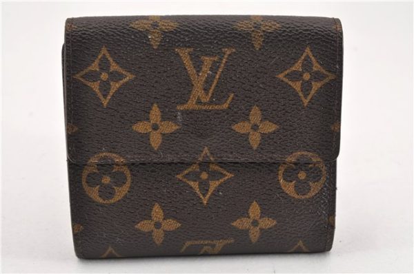 Authentic Louis Vuitton Monogram M61652 Porte Monnaie Billet Carte Credit 1904G Online Sale