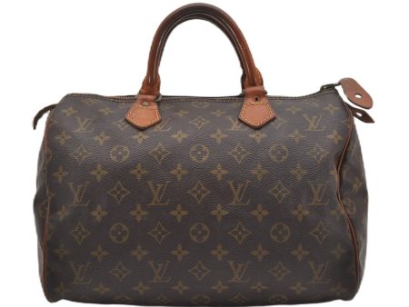 Authentic Louis Vuitton Monogram Speedy 30 Hand Boston Bag Old Model LV K4552 Supply