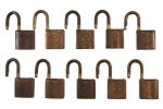 Authentic Louis Vuitton Padlock 10Set Old Model LV K4877 Cheap