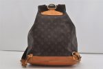 Authentic Louis Vuitton Monogram Montsouris GM Backpack M51135 LV 1660I Supply