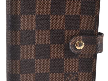 Authentic Louis Vuitton Damier Agenda PM Notebook Cover R20700 LV 0932F Online Hot Sale