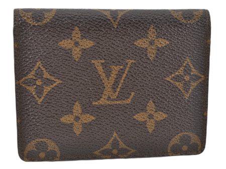 Authentic Louis Vuitton Monogram Vintage Card Case LV 1975G Online Hot Sale