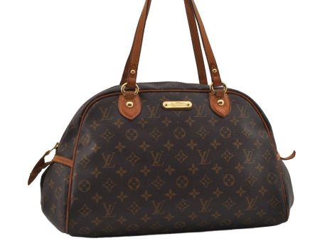 Authentic Louis Vuitton Monogram Montorgueil GM M95566 Shoulder Tote Bag 1852I on Sale