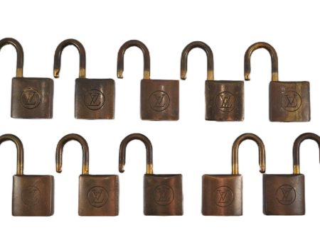 Authentic Louis Vuitton Padlock 10Set Old Model LV K4878 Sale