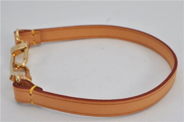 Authentic Louis Vuitton Leather Strap Beige 12.2  LV 3340F Online Hot Sale