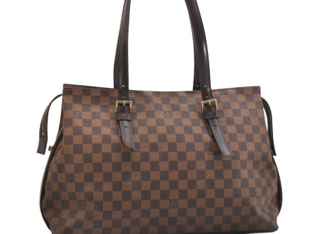 Authentic Louis Vuitton Damier Chelsea Shoulder Tote Bag N51119 LV 1848I Supply