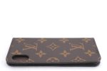 Authentic Louis Vuitton Monogram Folio Iphone X Xs Case M63443 LV 1050E Cheap