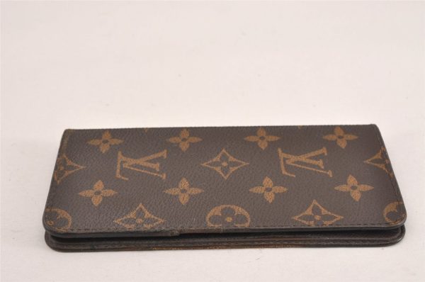 Authentic Louis Vuitton Monogram Folio Iphone 6+ Case M61423 LV K4973 For Sale