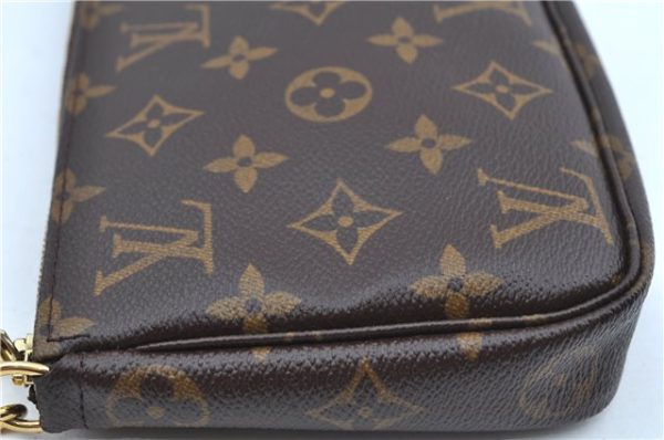 Auth Louis Vuitton Monogram Panda Pochette Accessoires Pouch M51981 LV J9061 Cheap