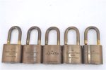 Authentic Louis Vuitton Padlock Gold 10Set LV J9696 Hot on Sale