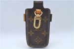 Authentic Louis Vuitton Monogram Etui TelePhone International GM M63060 LV J5929 For Cheap