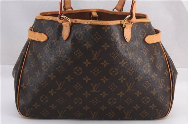 Auth Louis Vuitton Monogram Batignolles Horizontal Tote Bag M51154 LV Box 1344F Cheap