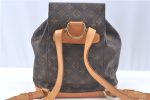 Authentic Louis Vuitton Monogram Montsouris MM Backpack M51136 LV 1970G Cheap