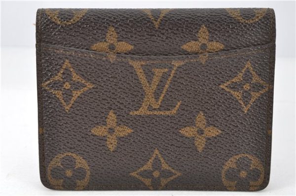 Authentic Louis Vuitton Monogram Vintage Card Case LV 1975G Online Hot Sale