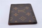 Authentic Louis Vuitton Monogram Porte 2 Cartes Vertical M60533 Pass Case 4525F Online Hot Sale