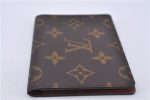 Authentic Louis Vuitton Monogram Porte 2 Cartes Vertical M60533 Pass Case 4525F Online Hot Sale