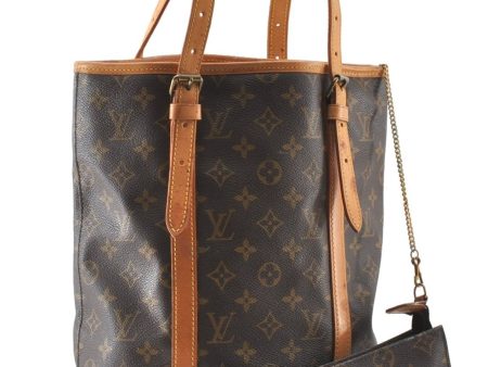 Authentic Louis Vuitton Monogram Bucket GM Shoulder Bag Old Model LV Junk K4814 Online