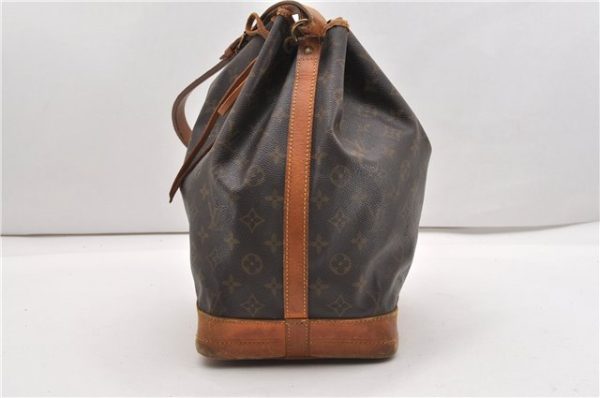 Authentic Louis Vuitton Monogram Noe Shoulder Drawstring Bag M42224 LV 1143G on Sale