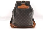 Authentic Louis Vuitton Monogram Montsouris GM Backpack M51135 LV 2063I Cheap