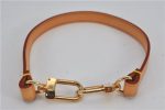 Authentic Louis Vuitton Leather Strap Beige 12.2  LV 3340F Online Hot Sale