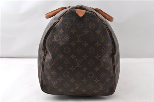 Authentic Louis Vuitton Monogram Keepall 55 Travel Boston Bag M41424 LV 9885F Online Sale