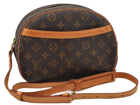 Authentic Louis Vuitton Monogram Blois Shoulder Cross Body Bag M51221 LV 4186F Online Sale