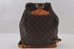 Authentic Louis Vuitton Monogram Montsouris GM Backpack M51135 LV 1716I Cheap