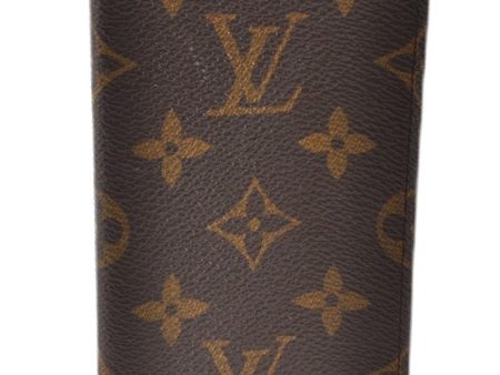 Authentic Louis Vuitton Monogram Etui Lunette Simple M62962 Glasses Case 7943F on Sale