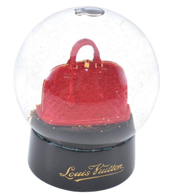 Authentic Louis Vuitton Novelty Snow Dome VIP Alma LV 3328E For Discount