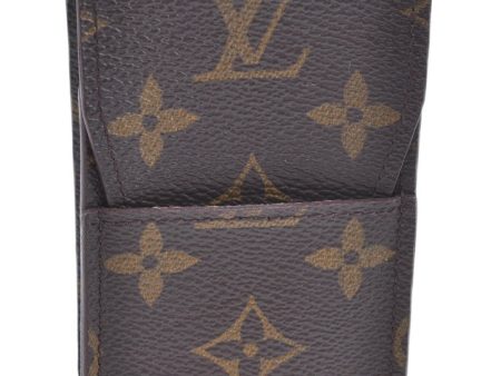 Authentic Louis Vuitton Monogram Etui Cigarette Case M63024 LV J7213 Online now