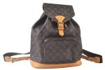 Authentic Louis Vuitton Monogram Montsouris GM Backpack M51135 LV J9090 Cheap